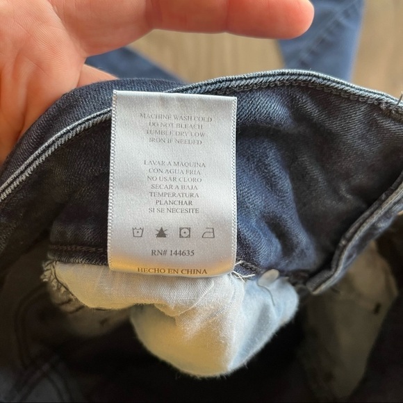 KANCAN Womens Skinny Stratton 3 Button High Rise denim Jean size: 24 - Picture 6 of 13